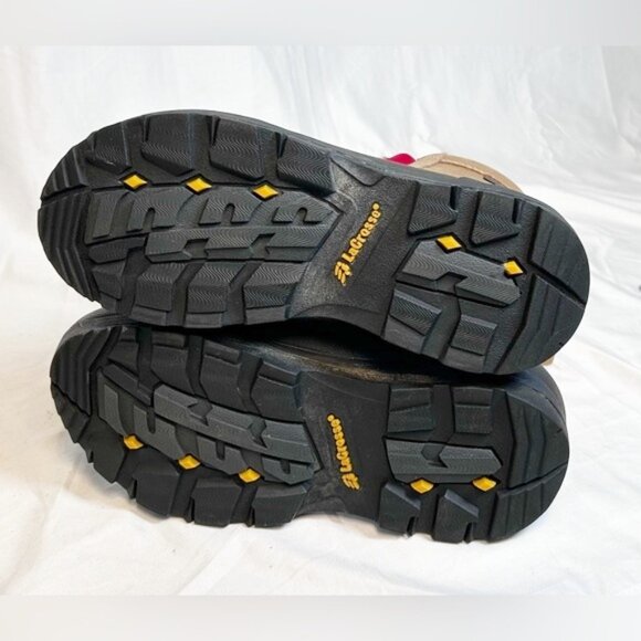 LaCrosse Tekker II Womens Suede Rubber Waterproof Duck Boots~9~ - Picture 6 of 7